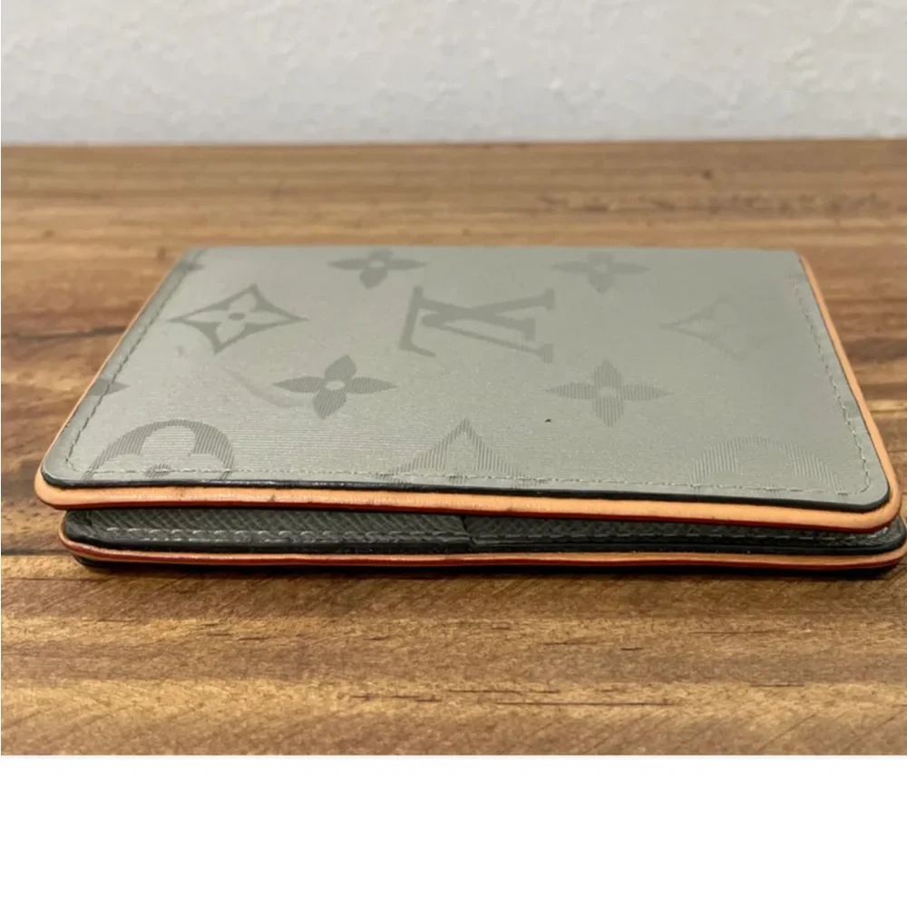 Louis Vuitton Titanium Monogram Pocket Organizer